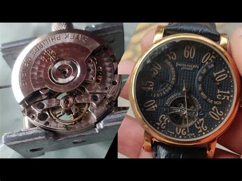 patek philippe watch assembly